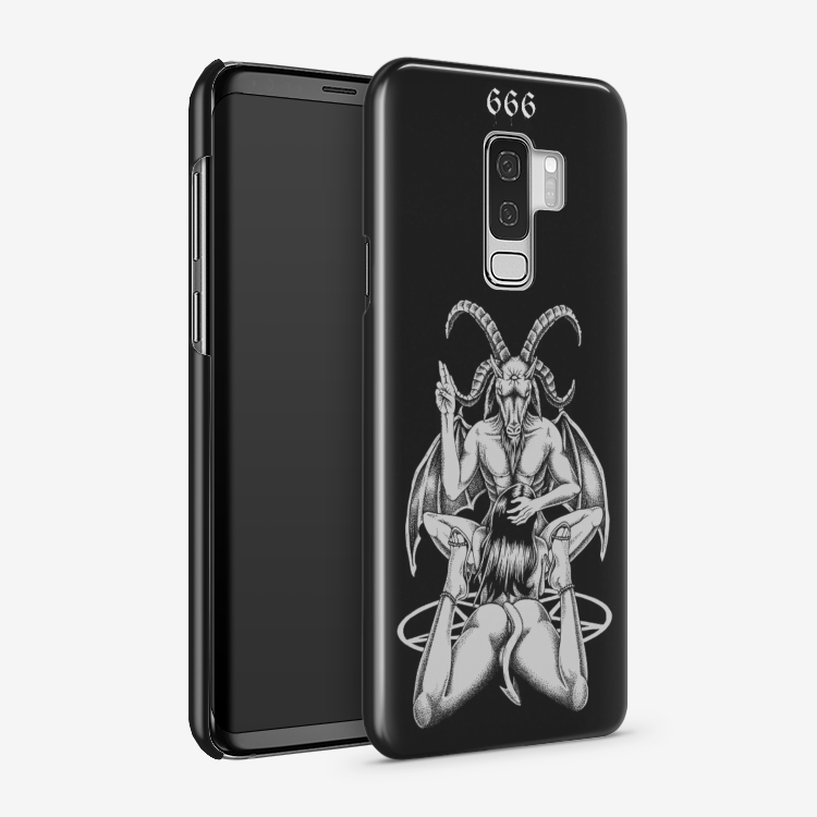 Satanic Baphomet Goat Satanic Pentagram Lust God 666 Samsung Phone Case