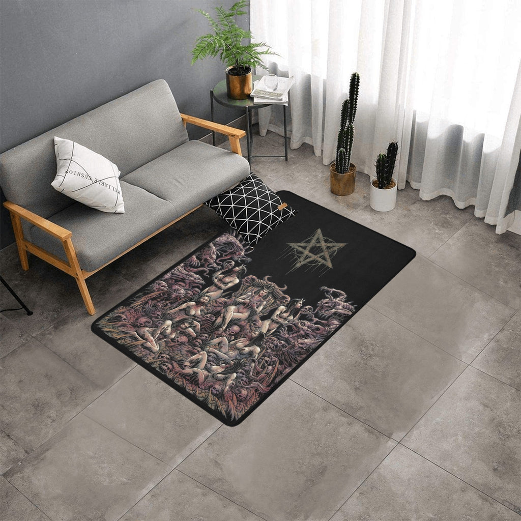 Witch Throne Rug  5'x 3' 3