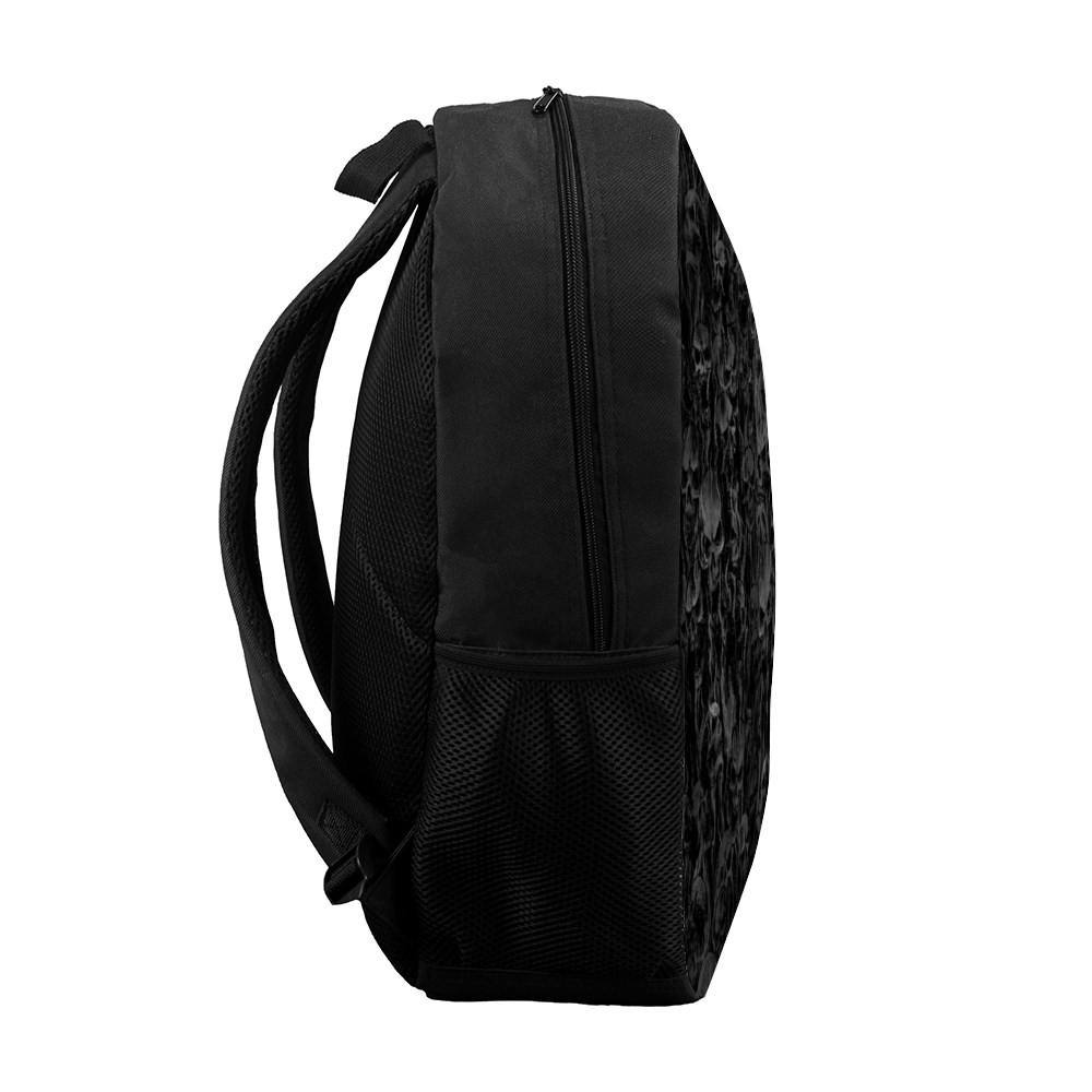 smoke skull  DZC Bag 17inch Travel Laptop Backpack