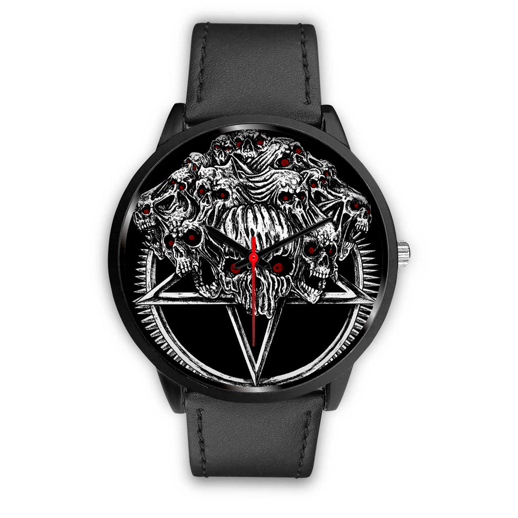 Pentagram Skull Watch