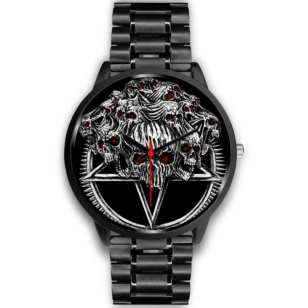 Pentagram Skull Watch