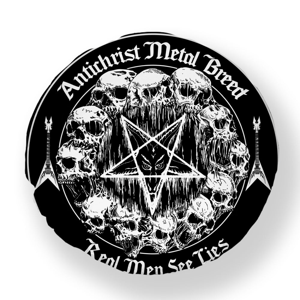 Antichrist Metal Breed Real Men See Lies Pillow Case