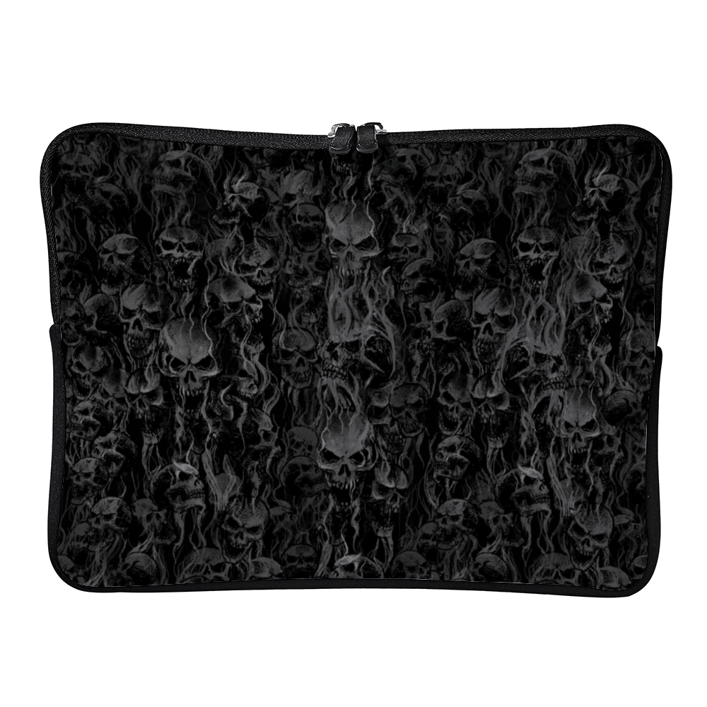 Smoke Skull Laptop Sleeve Dark Version