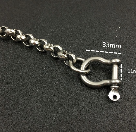 Stainless Steel With Snap Hook