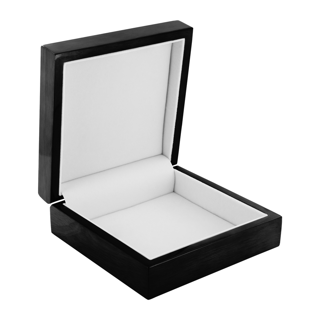 Women's Jewelry Box Or Stash Box Pentagram Skull Black And White Version