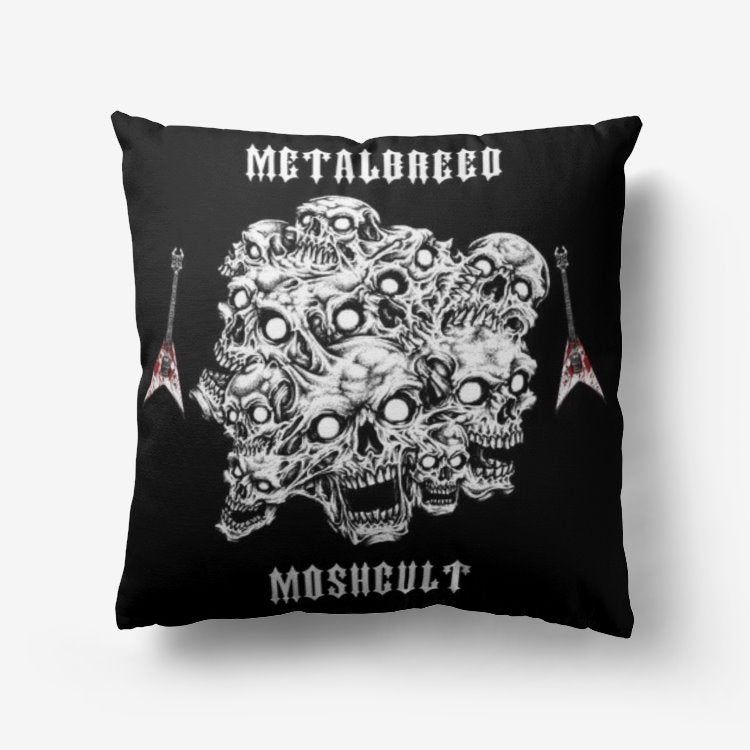 Metalbreed Moshcult Hypoallergenic Throw Pillow