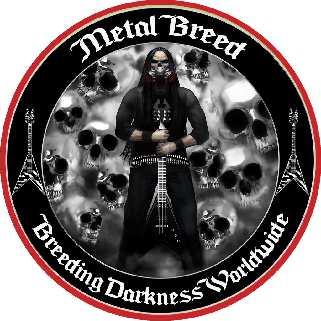 Chrome Skull Breeding Darkness Black Leather Black LInk White Leather Black Metal Mesh