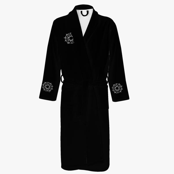 Skull Demon Flesh Gluttony Throne Men’s Loose-fitting Bathrobe ...