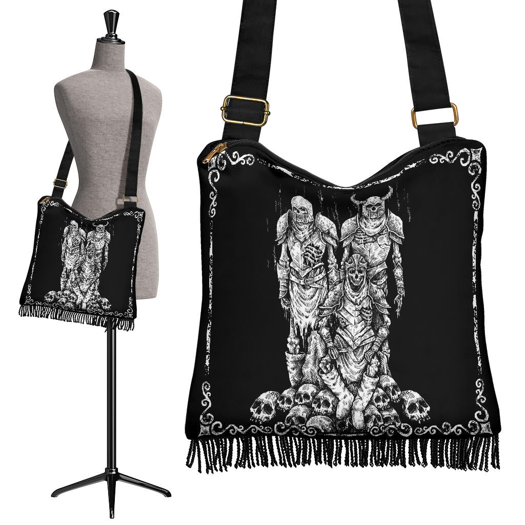 Skull Viking Skeleton Women's Evening Bag Purse