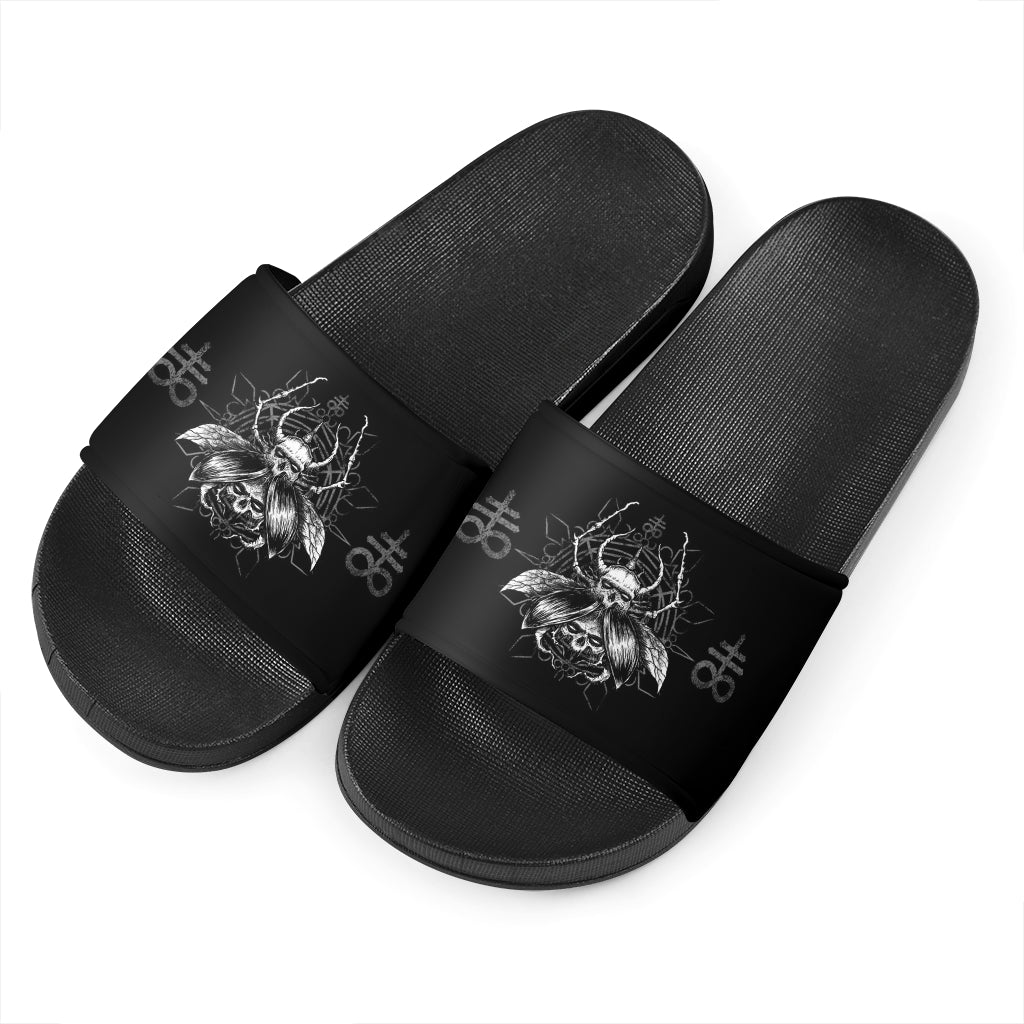 Skull Goth Fly Slippers 2nd version