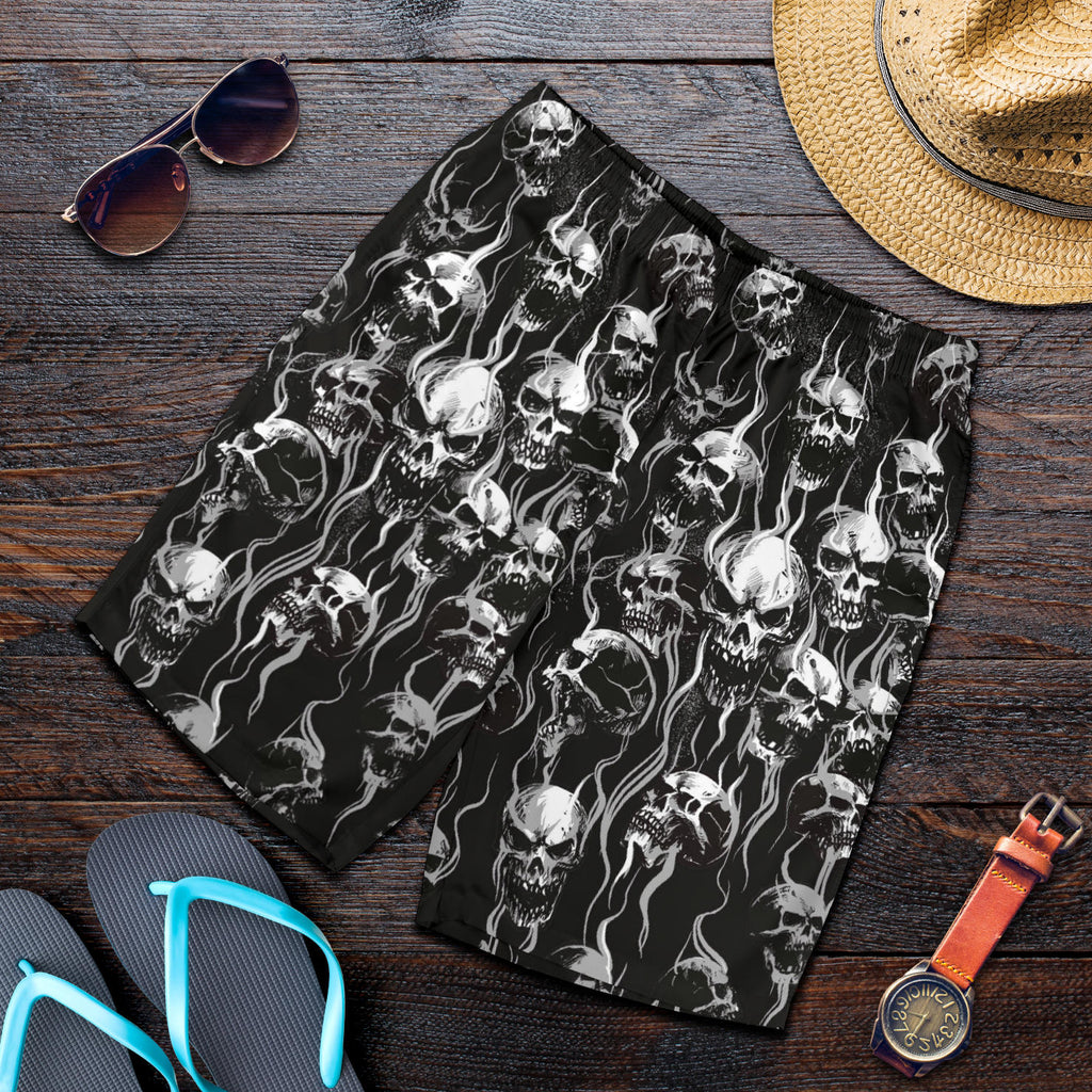 Skull Smoke Men's Shorts