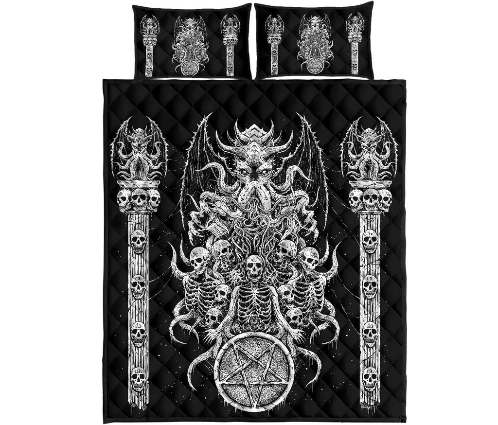 Skull Satanic Pentagram Demon