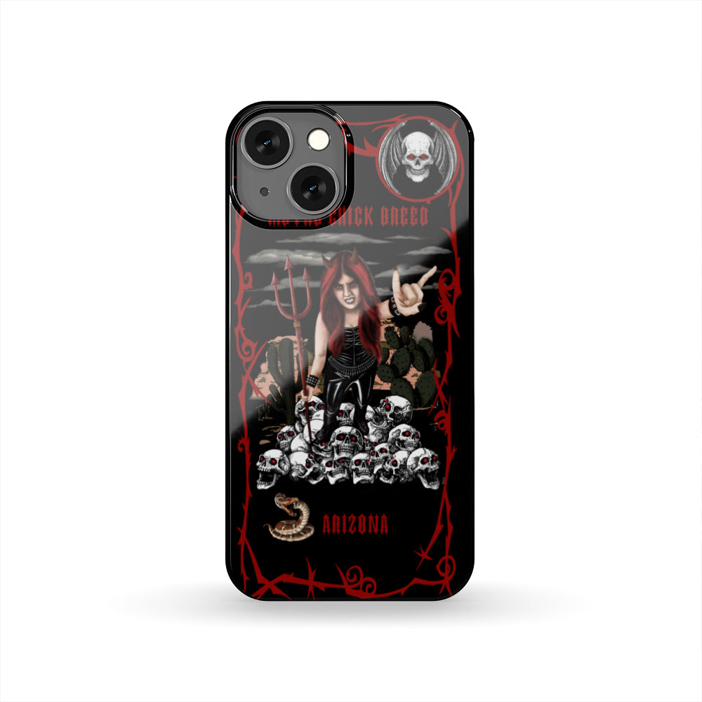 Iphone Metal Chick Breed Arizona Bat Skull