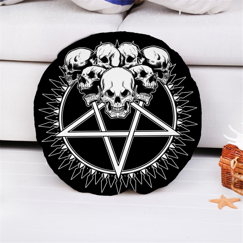 Skull Pentagram Pillow Case These Look Awesome And Stuffing Is Very Inexpesive At Craft Stores