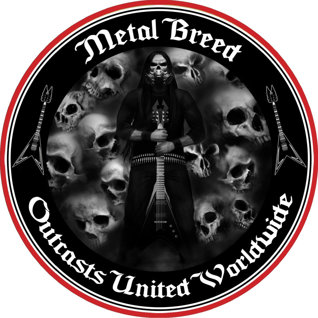 Outcasts United Black Eye Dark Cloud Black Leather Black Link White Leather Black Metal Mesh