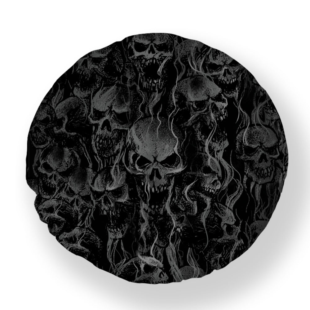 Smoke Skull Dark Version Pillow Case