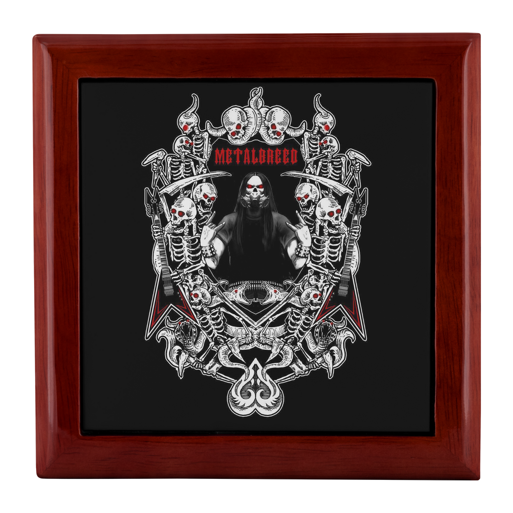 Metalbreed Skull Guitar Red Version
